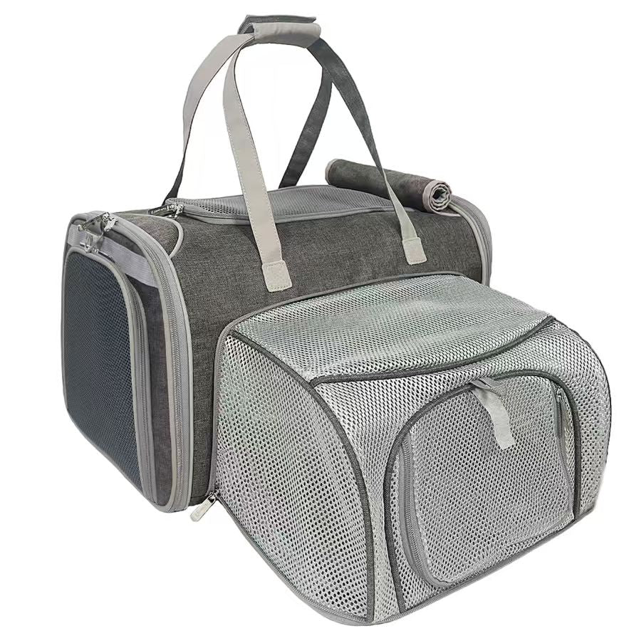 Mr. Peanut's Gold Series Big Apple XL Expandable Pet Carrier V3.0