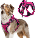 No Pull Tactical Dog Harness Molle Vest Adjustable Medium Large Dogs
